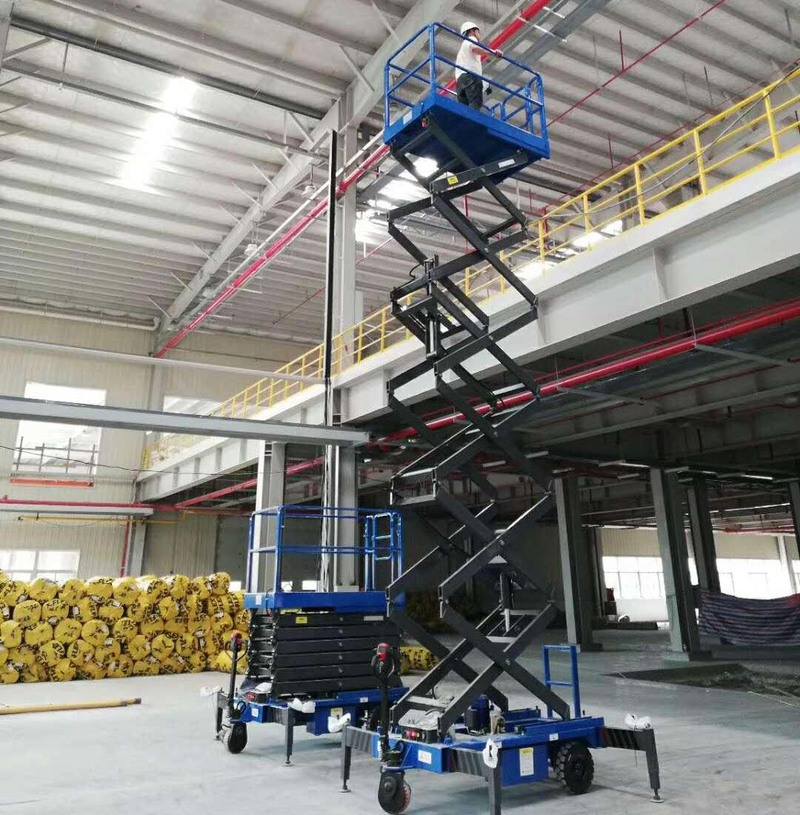 汕头助力行走剪叉式高空作业平台